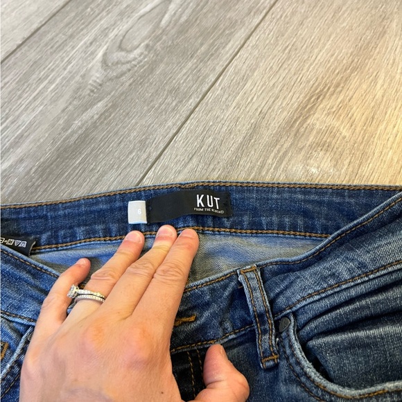 KUT from the Kloth Diana Dark Wash Skinny Jean Size 6 - Picture 3 of 8
